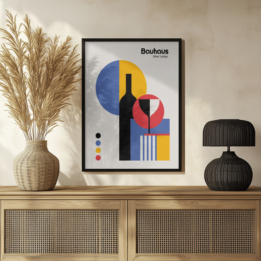 Poster - Bauhaus Wine Lodge
