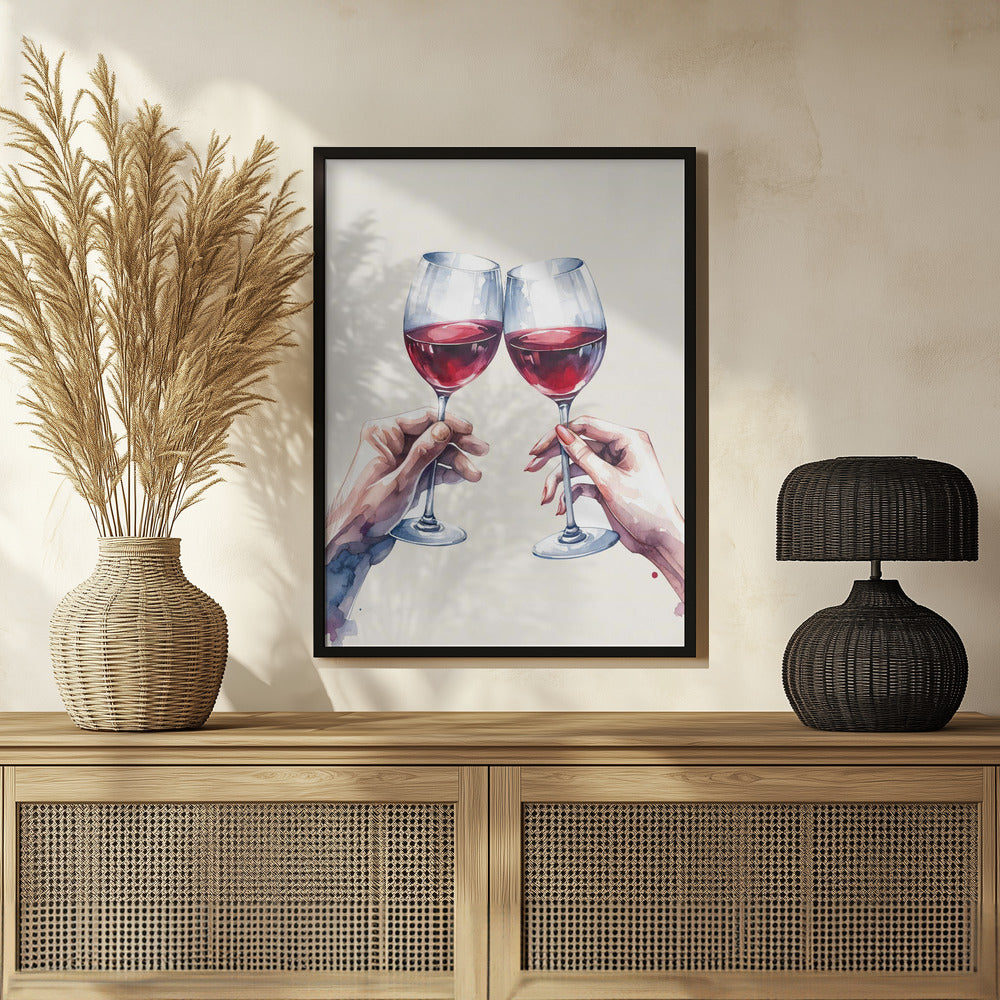 Poster - Cheers to us