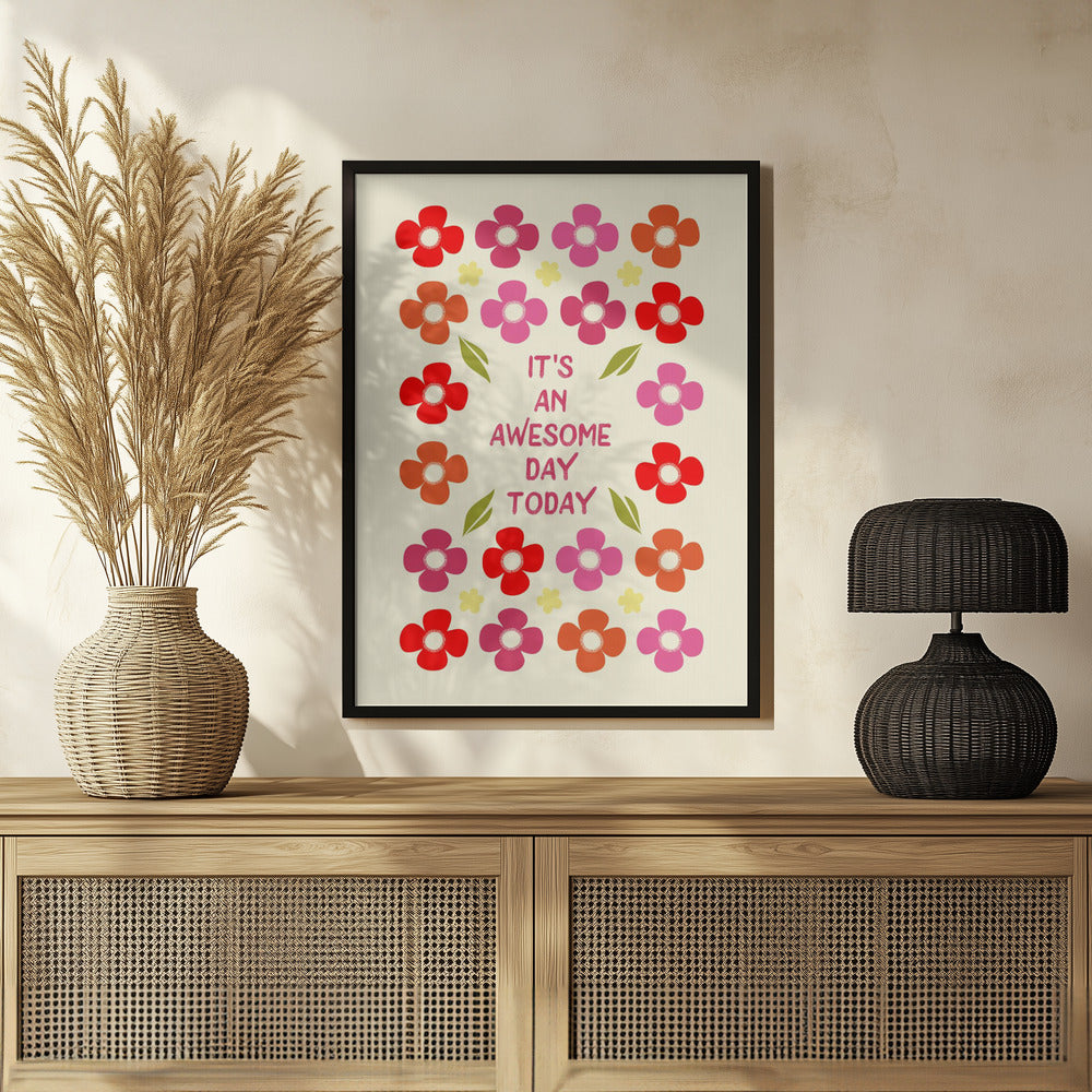 Poster - Awesome flowers