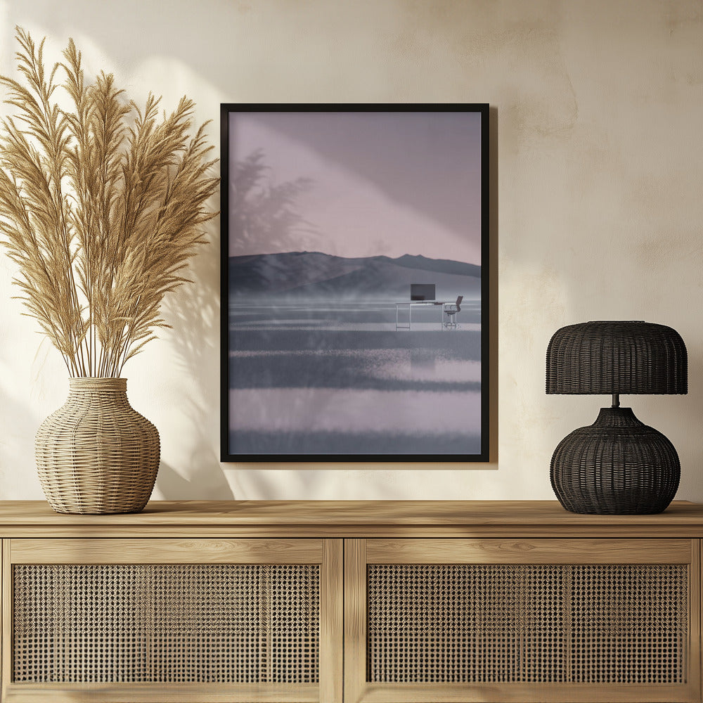 Plakat - Surreal Office - Admen.dk