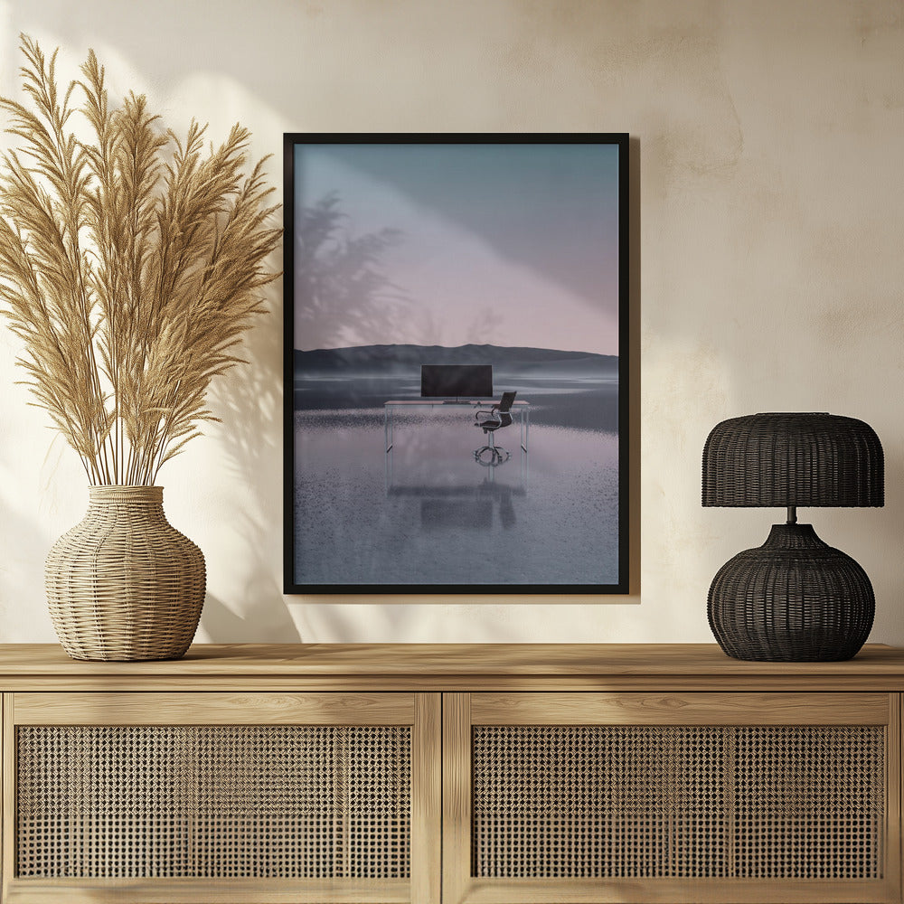 Plakat - Surreal Office - Admen.dk