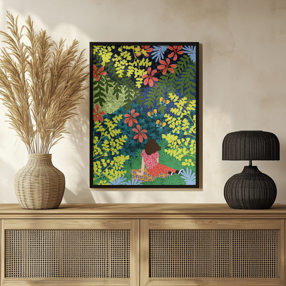 Plakat - Picknic in the forest - Admen.dk