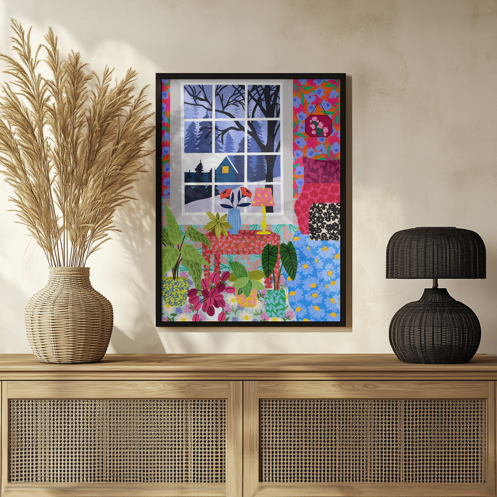 Plakat - Din 108 Winter View - Admen.dk