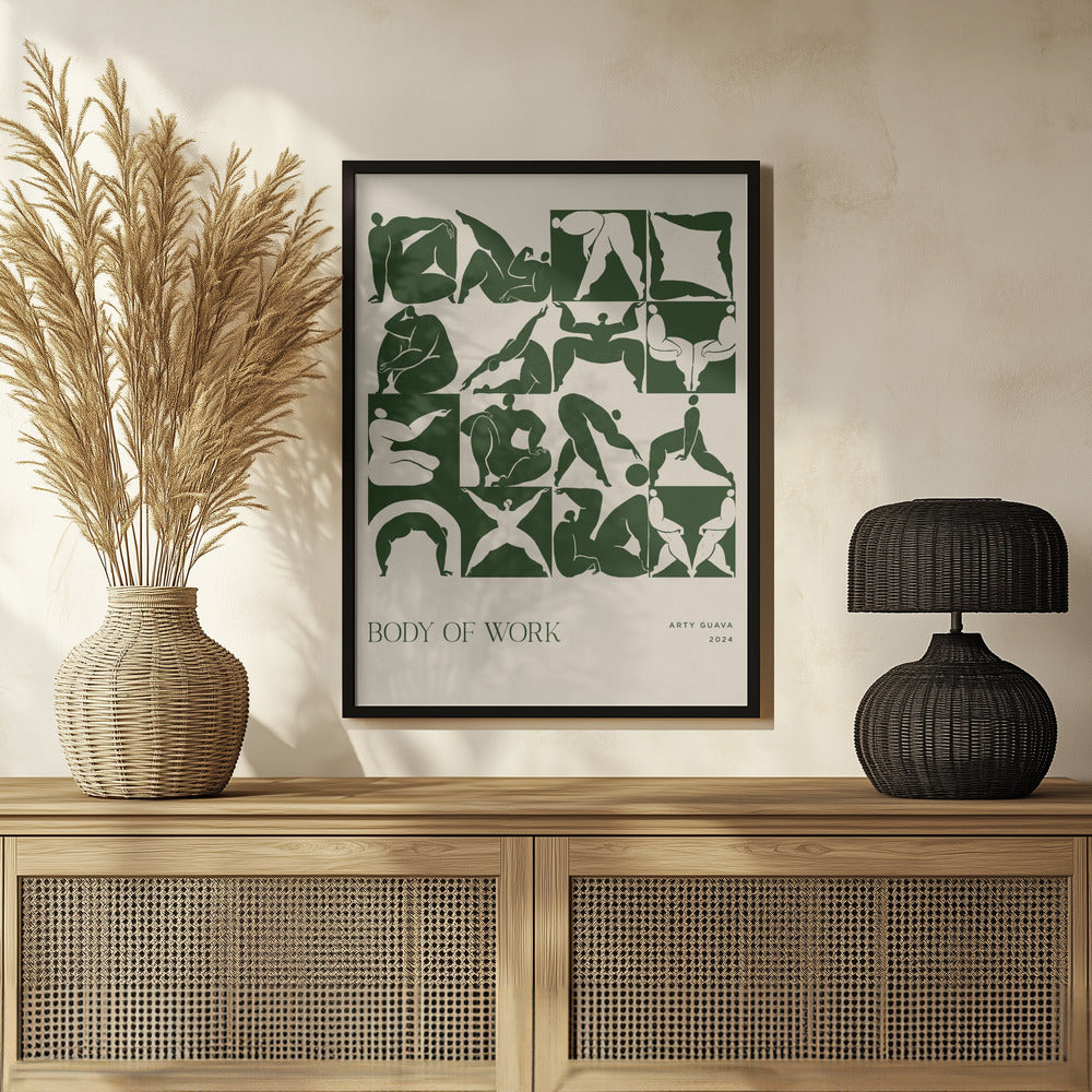 Plakat - Body of Work (forest) - Admen.dk