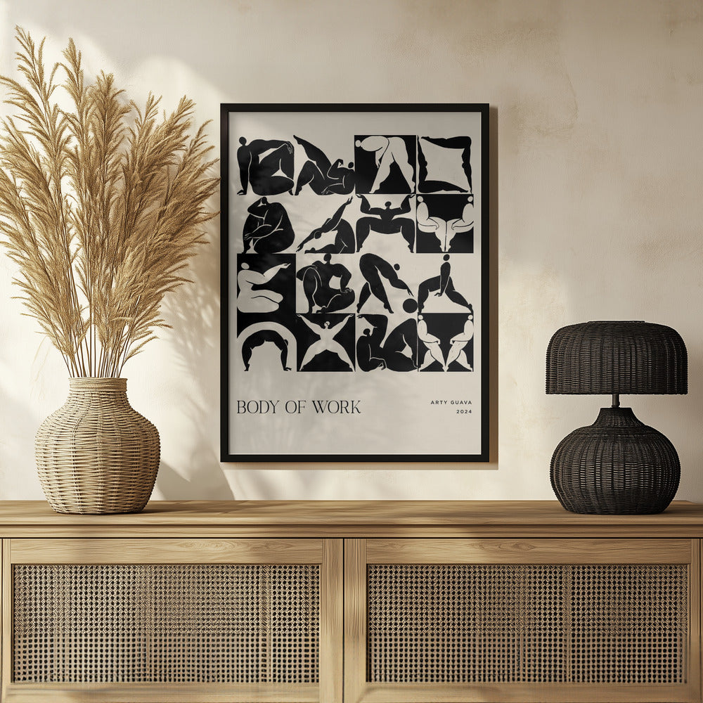 Plakat - Body of Work (Noir) - Admen.dk