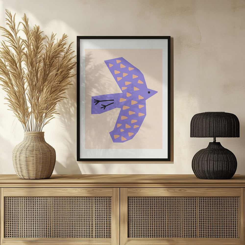 Poster - Bird Lilac