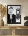 Poster - Dogs Couple