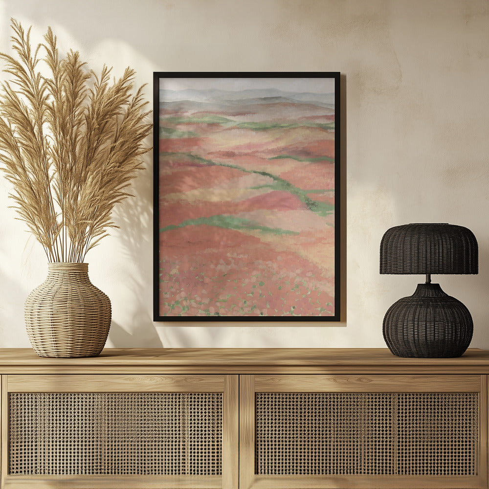 Plakat - Ozias coral landscape