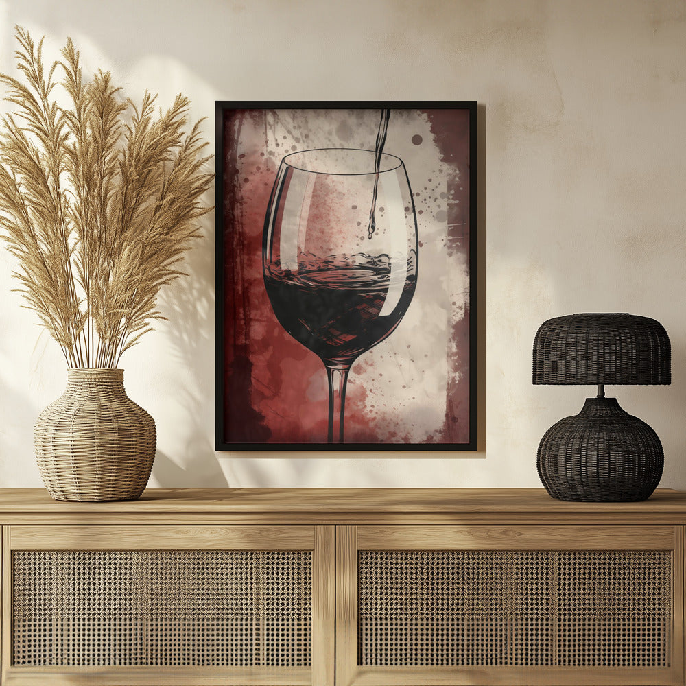 Plakat - Red Red Wine No 5