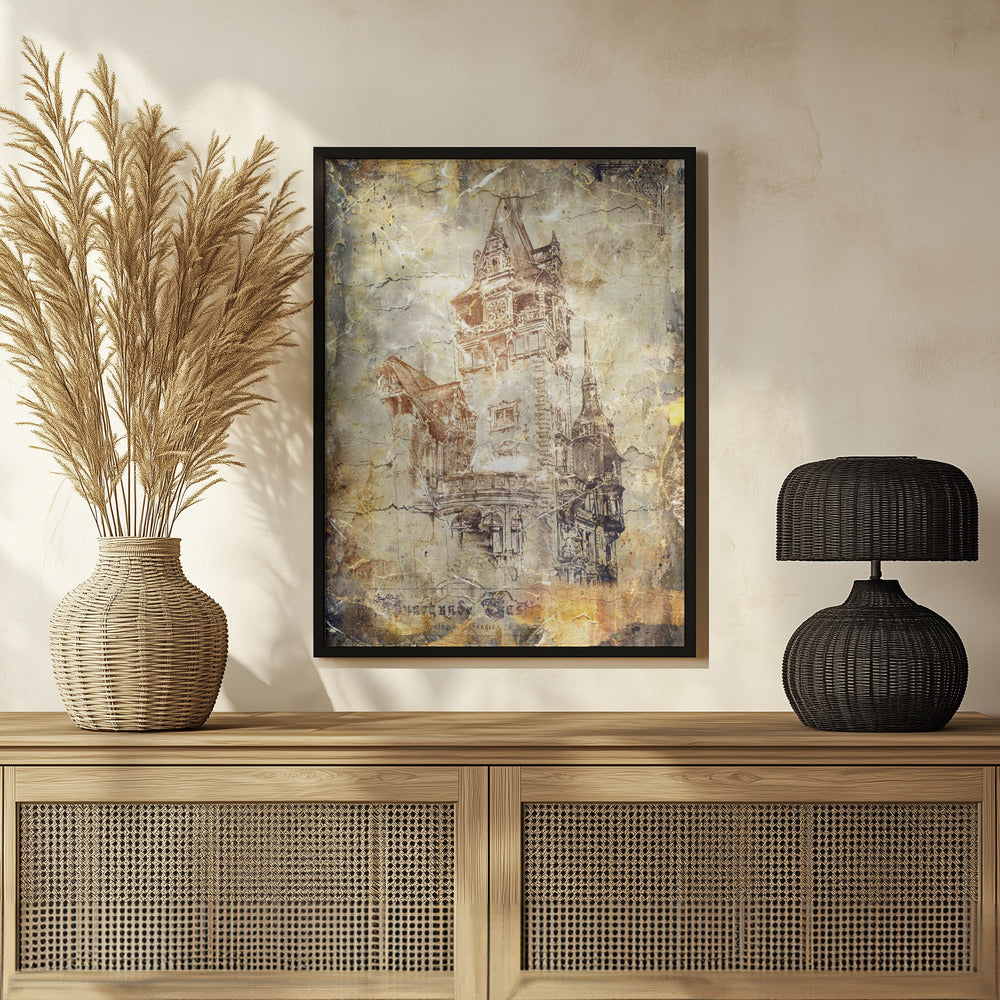 Poster - Surreal Art Vintage Style 1