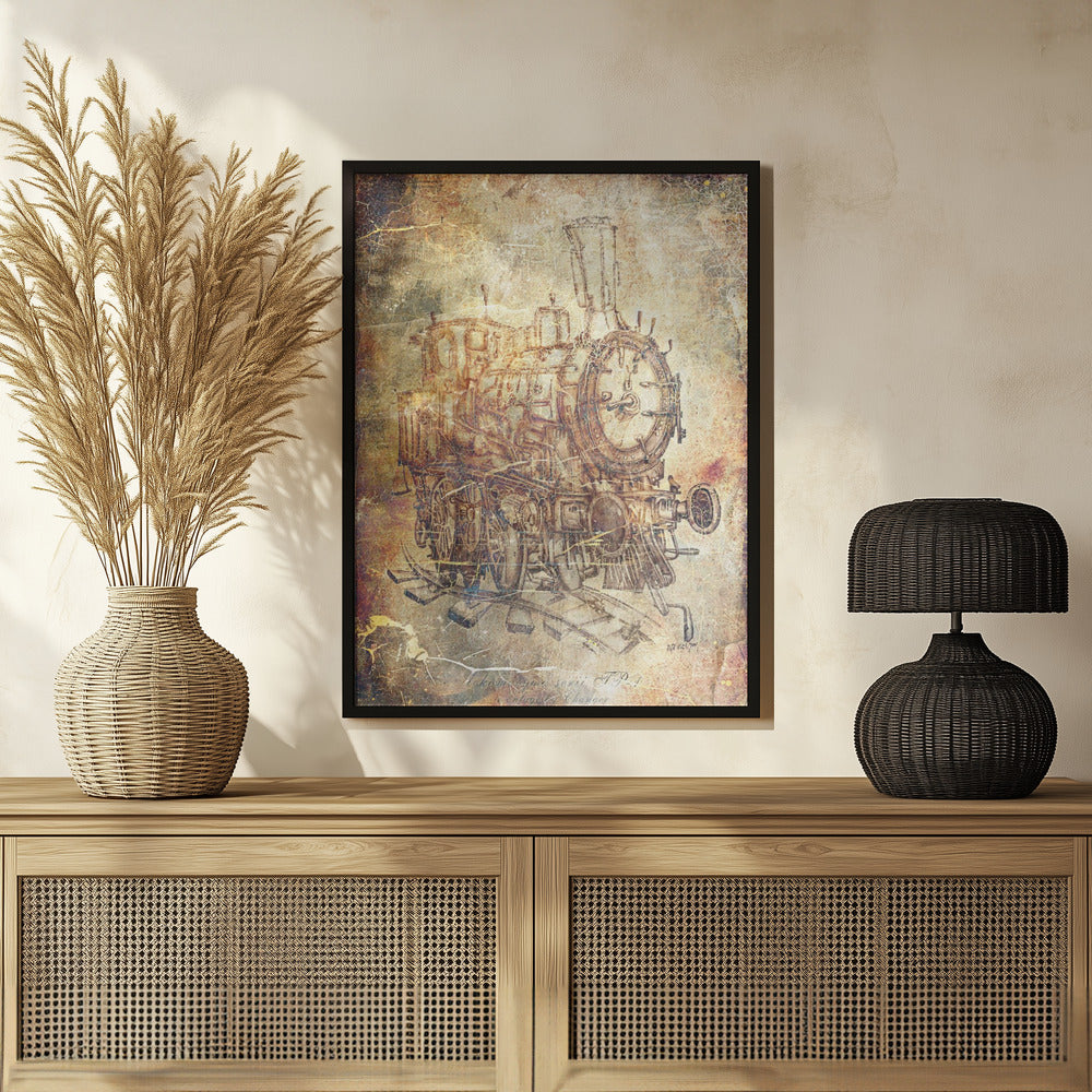 Poster - Surreal Art Vintage Style 4