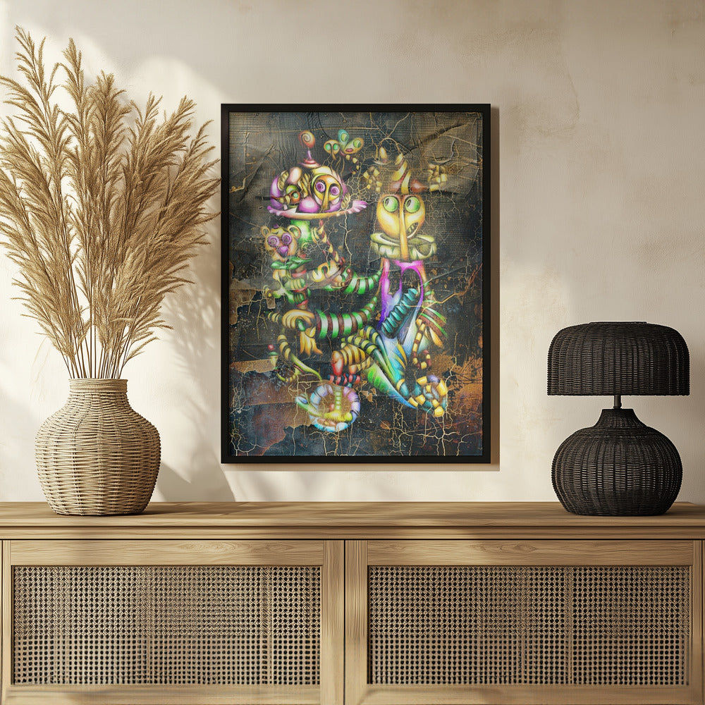Plakat - Surreal Art Vintage Style 22