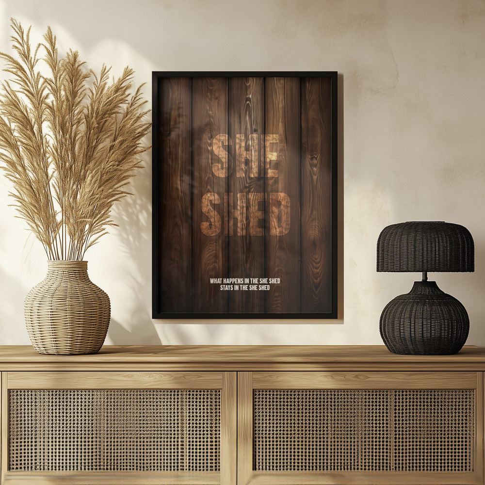 Poster - She Shed