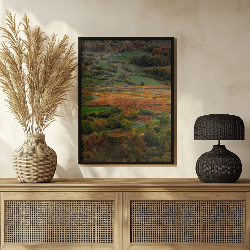 Plakat - Foggy Mountains 03 - Admen.dk