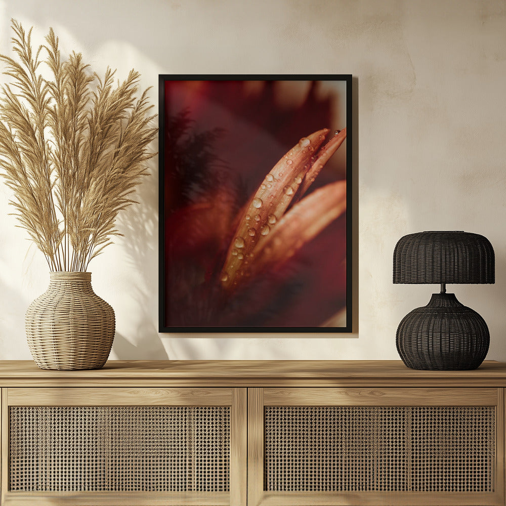 Plakat - Red Flowers 16 - Admen.dk