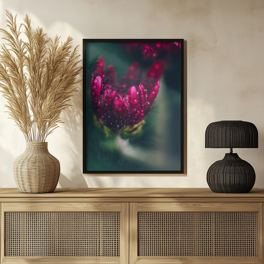 Plakat - Red Flowers 37 - Admen.dk