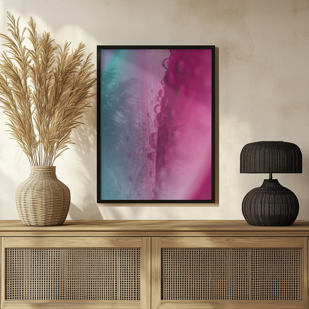 Plakat - Pink Flowers 035 - Admen.dk