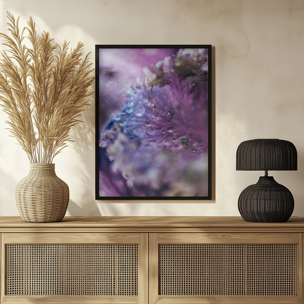Plakat - Purple Flowers 08 - Admen.dk