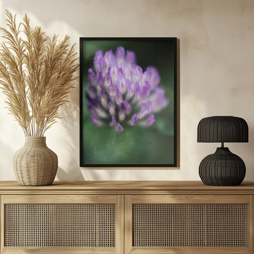 Plakat - Purple Flowers 01 - Admen.dk