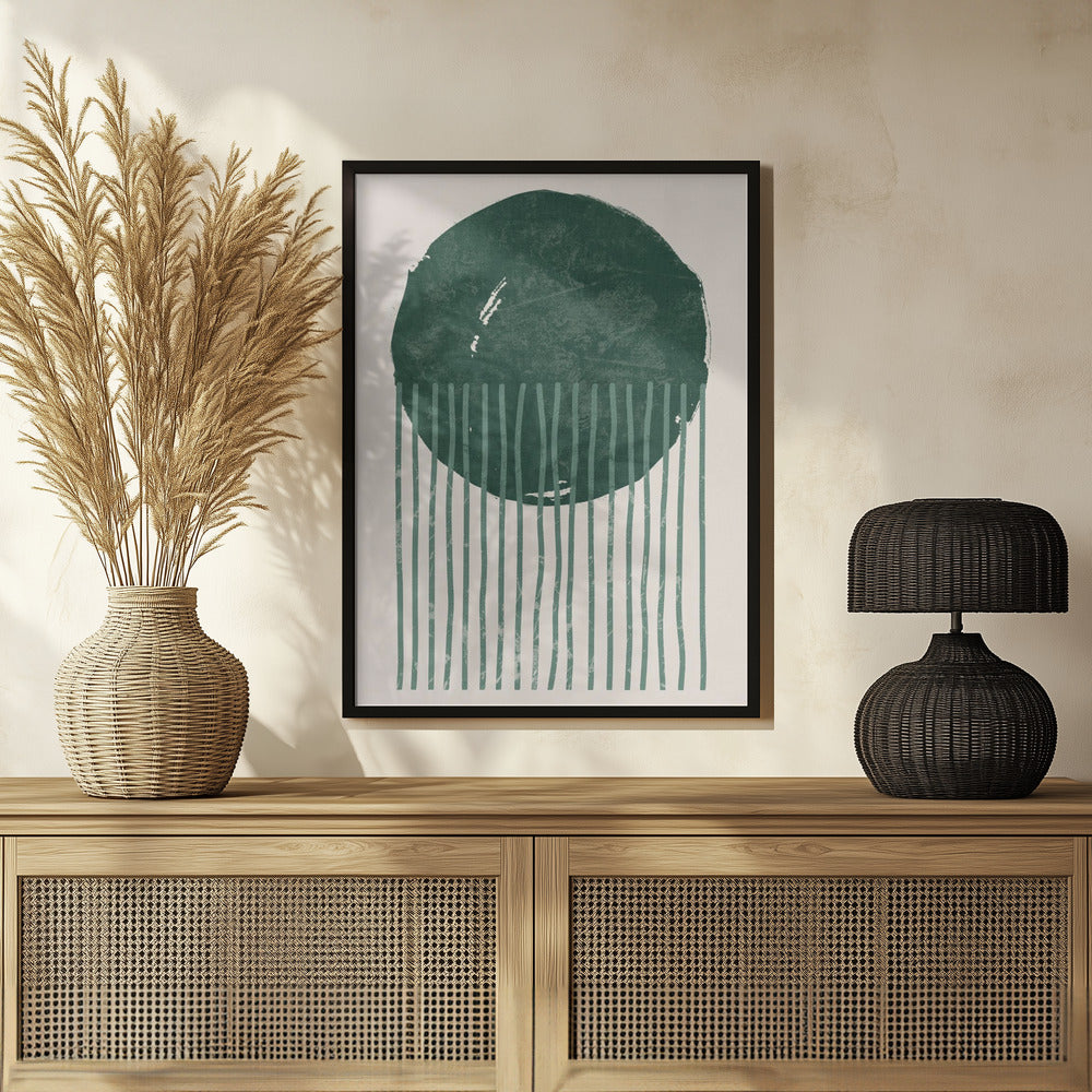 Plakat - Emerald Round Jellyfish