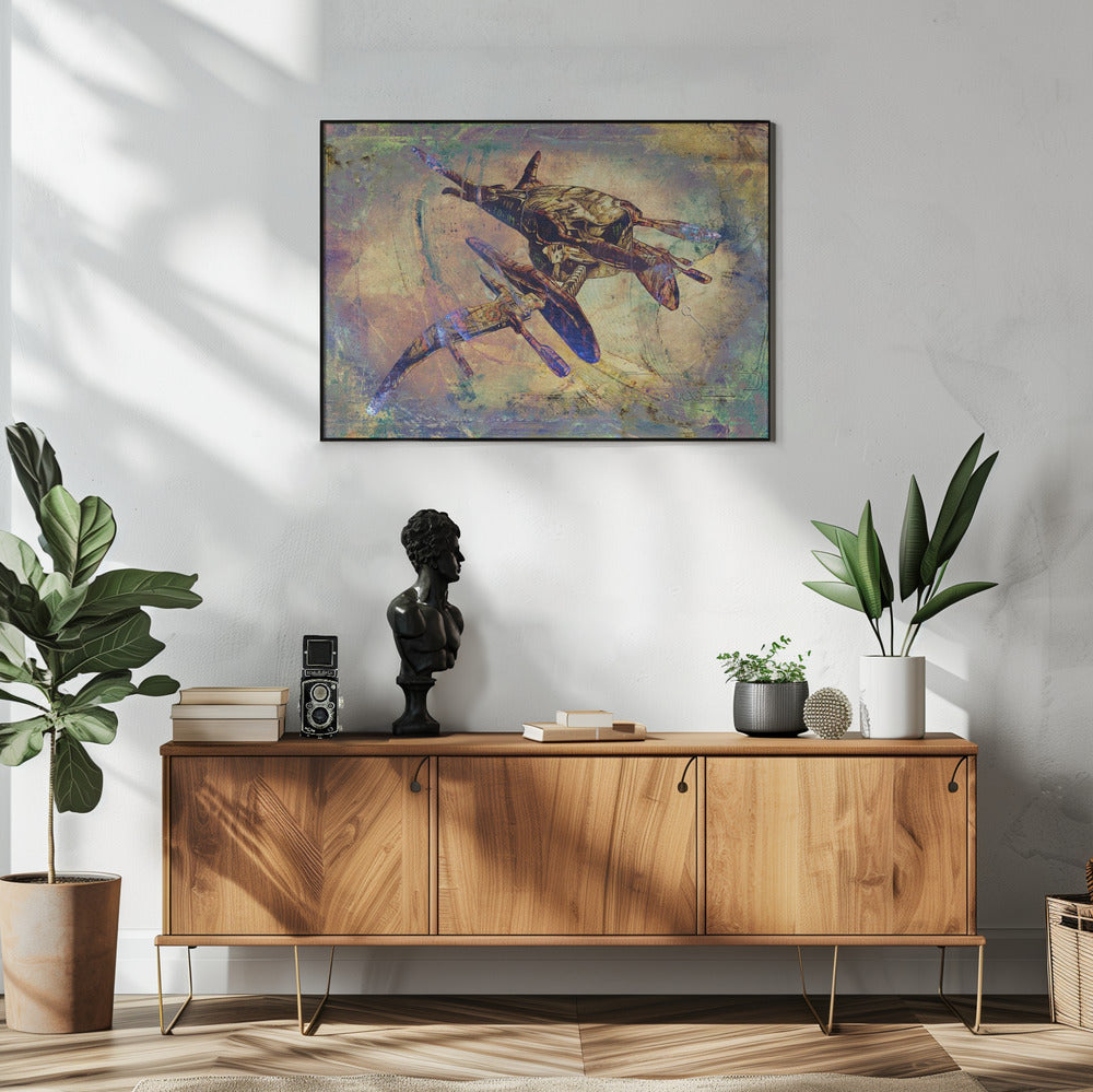 Poster - Space ship art