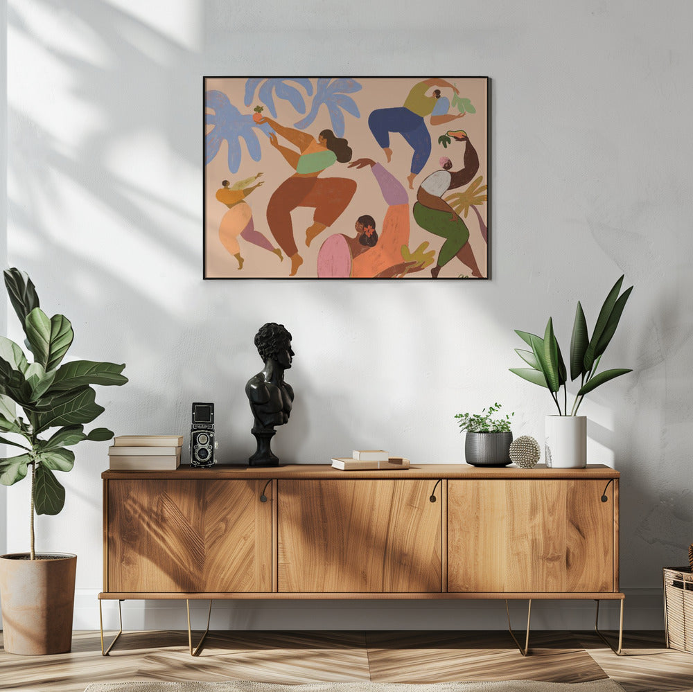 Plakat - Dance Dance - Admen.dk