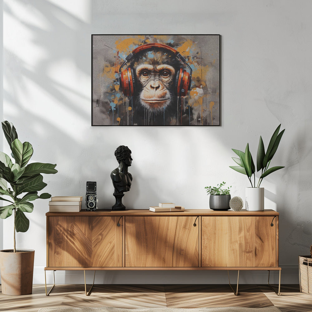 Plakat - DJ Monkey