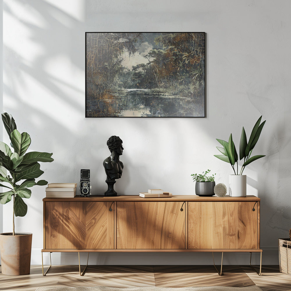 Plakat - Jungle Forest Art Illustration 01