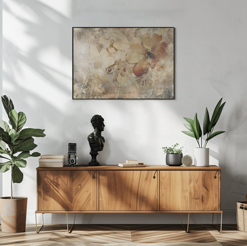 Poster - Flower Floral Art Illustration Wallart 006
