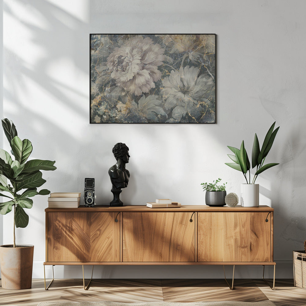 Poster - Flower Floral Art Illustration Wallart 011