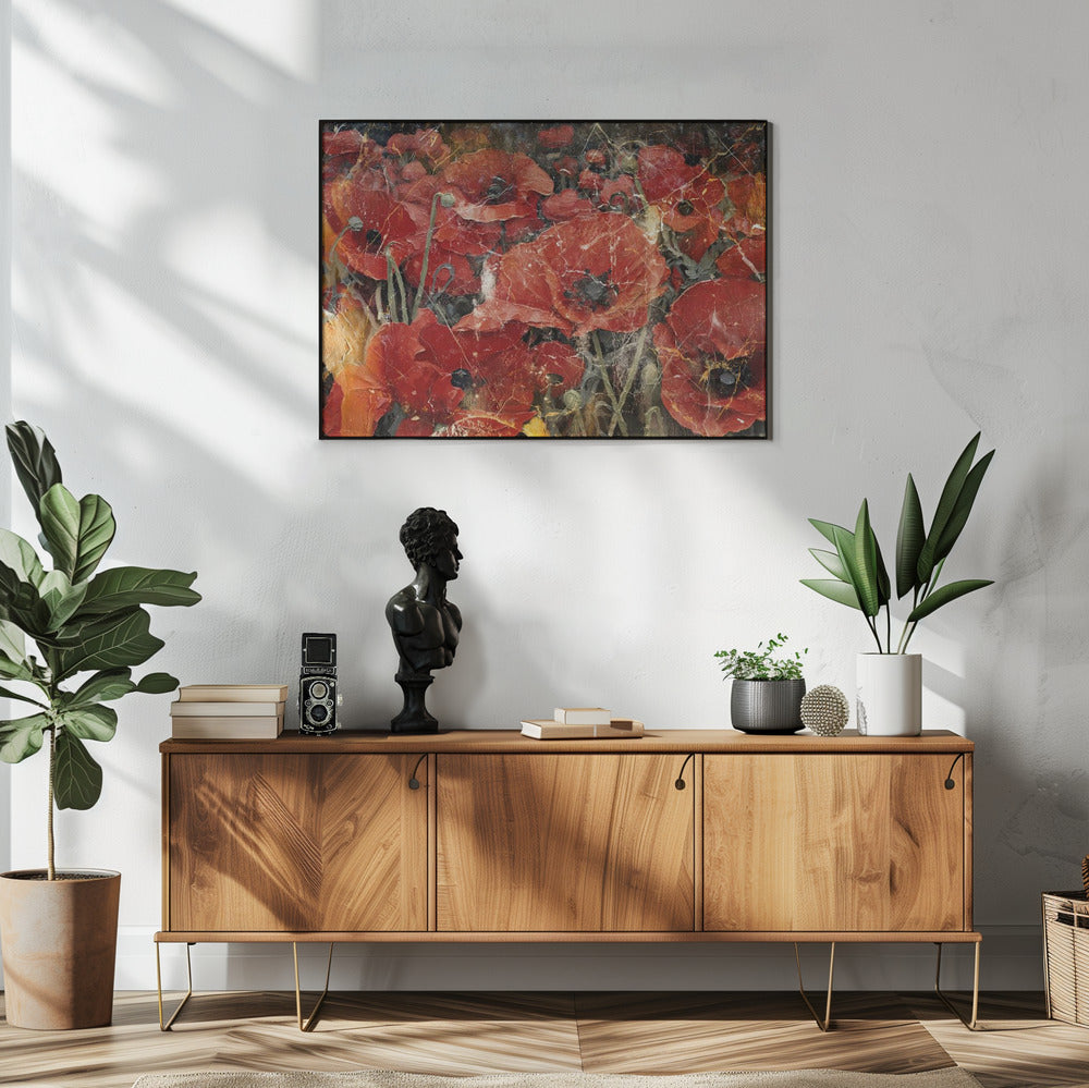 Poster - Flower Floral Art Illustration Wallart 016