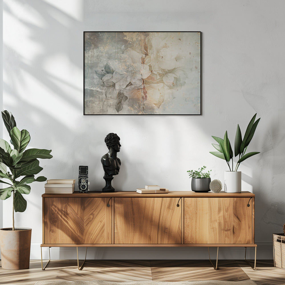 Poster - Flower Floral Art Illustration Wallart 037