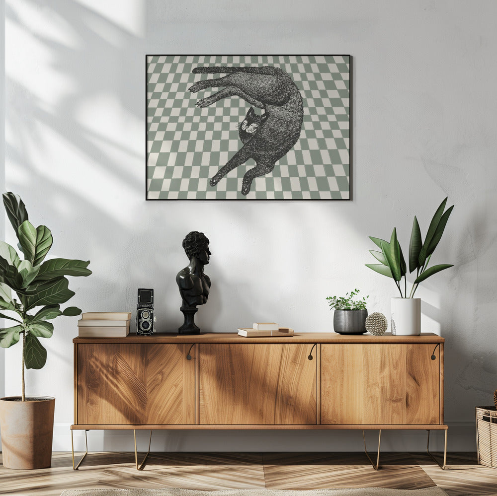 Poster - Sleeping Cat III