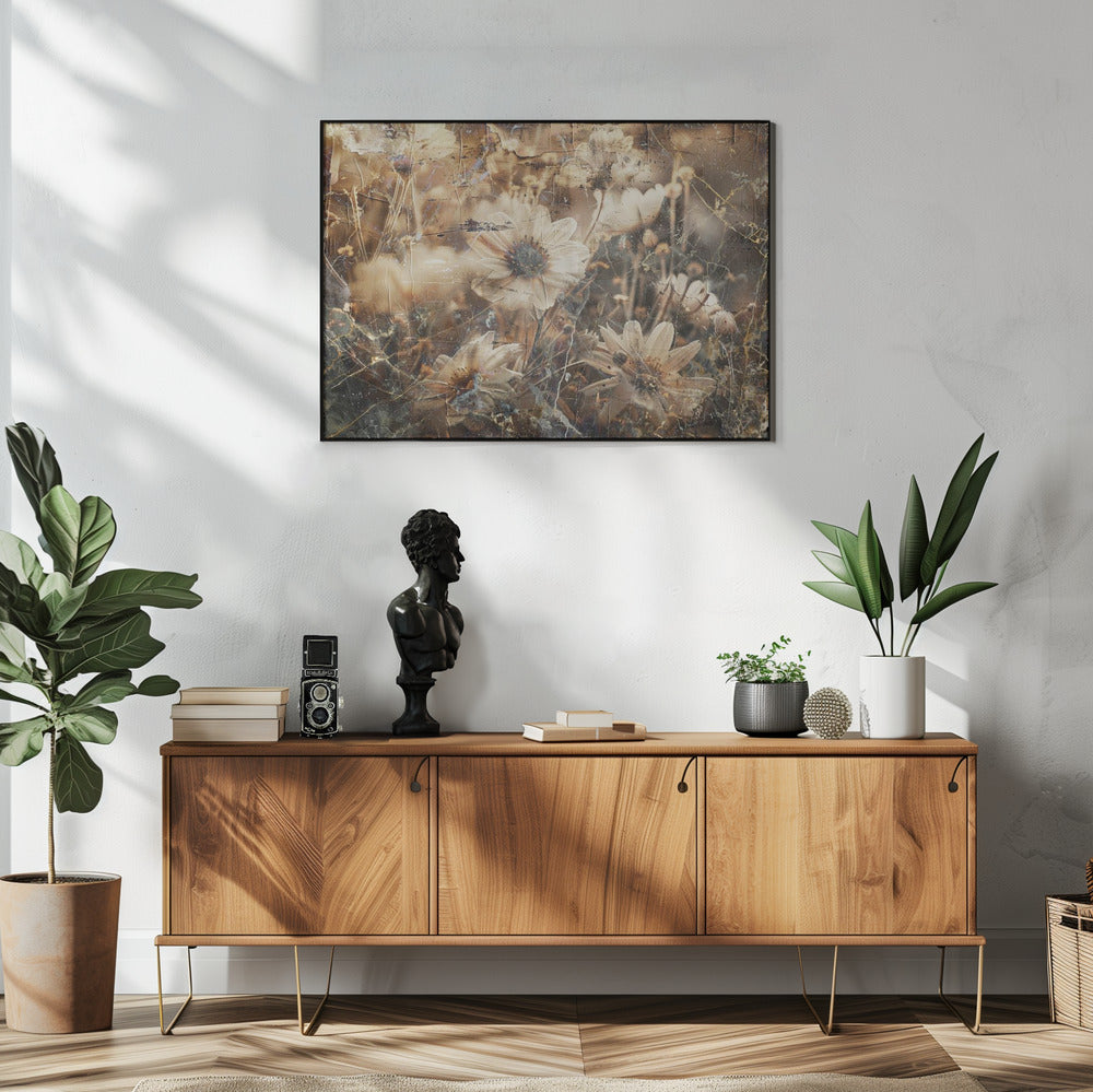 Plakat - Flower Floral Art Illustration Wallart 090