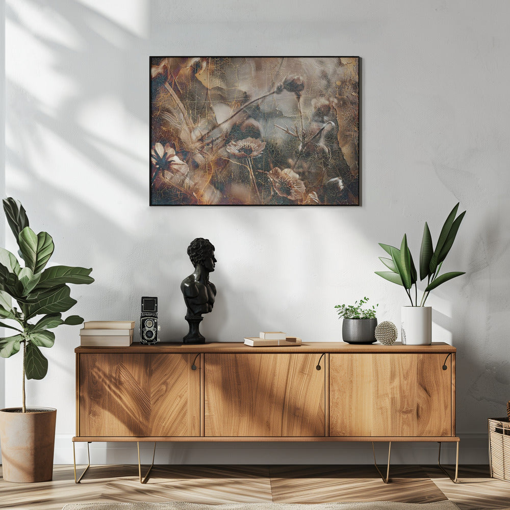 Poster - Flower Floral Art Illustration Wallart 091