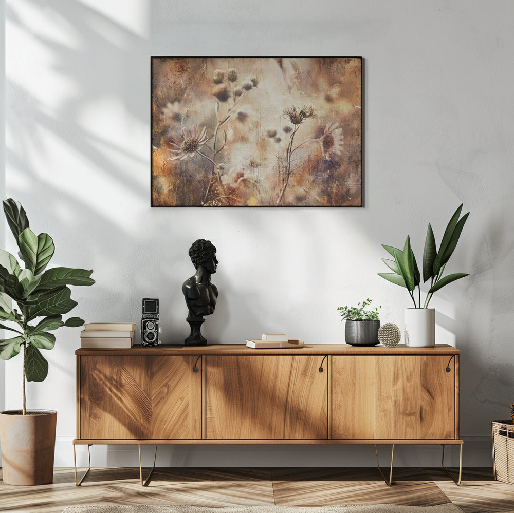Poster - Flower Floral Art Illustration Wallart 092