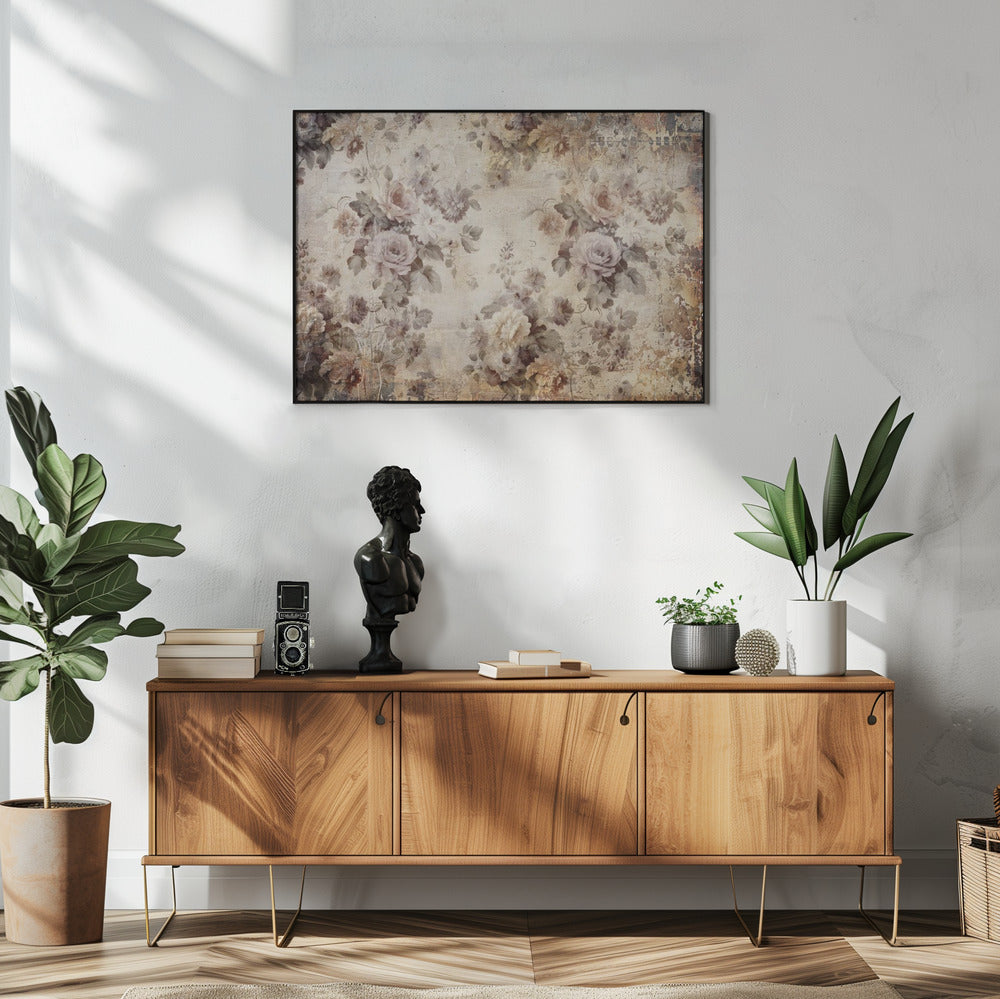 Poster - Flower Floral Art Illustration Wallart 109