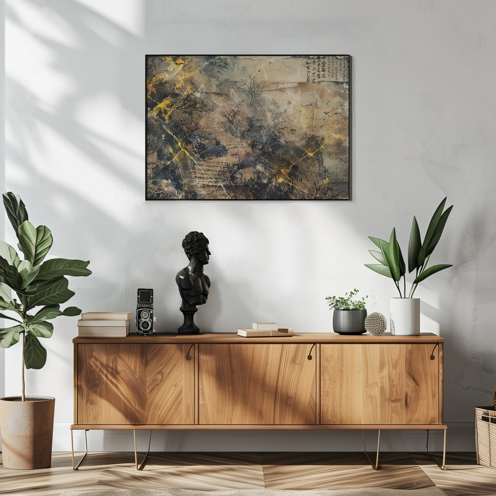 Poster - Surreal Fable Abstract Art Illustration Wallart 024