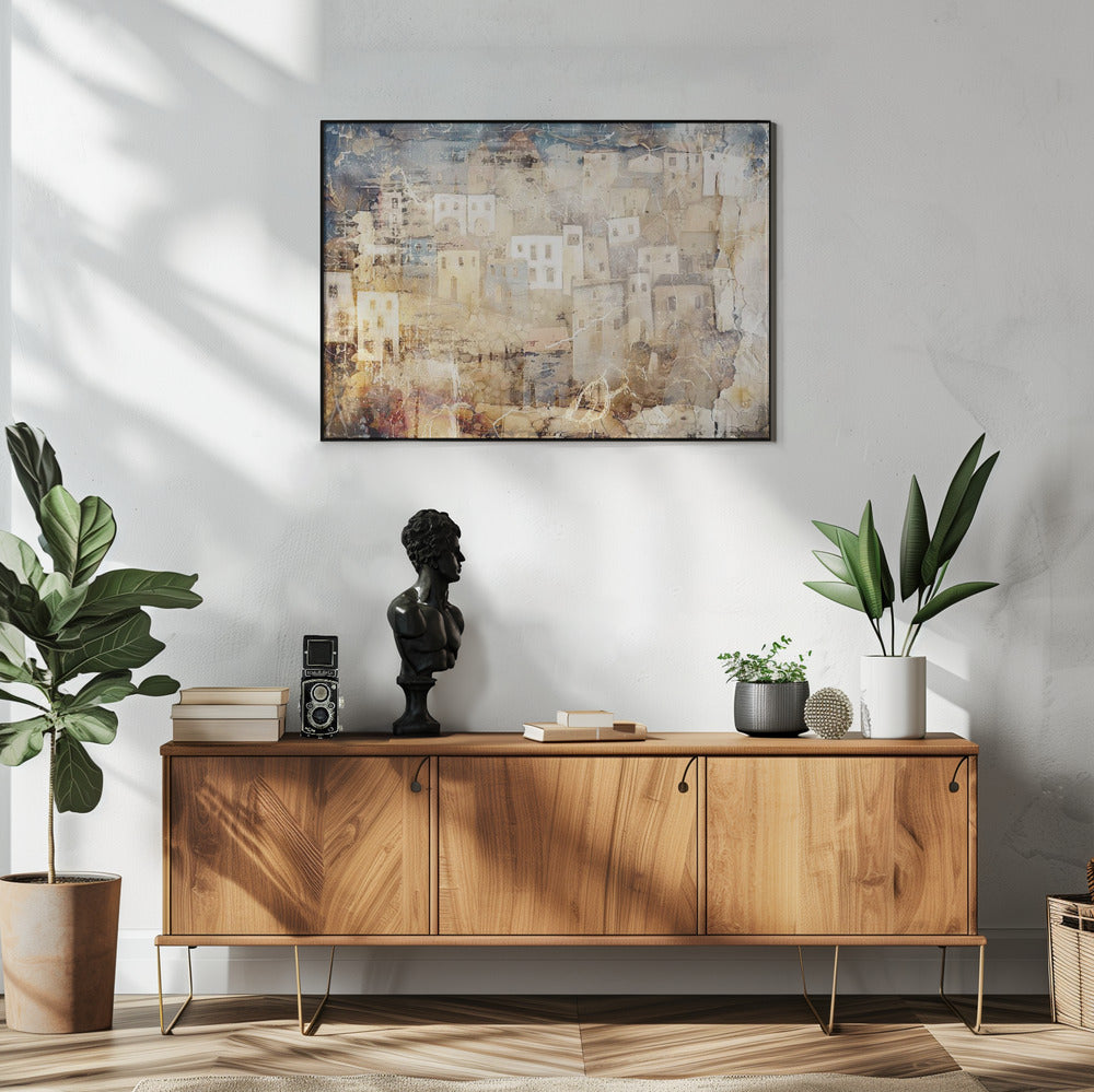 Poster - Surreal Fable Abstract Art Illustration Wallart 025
