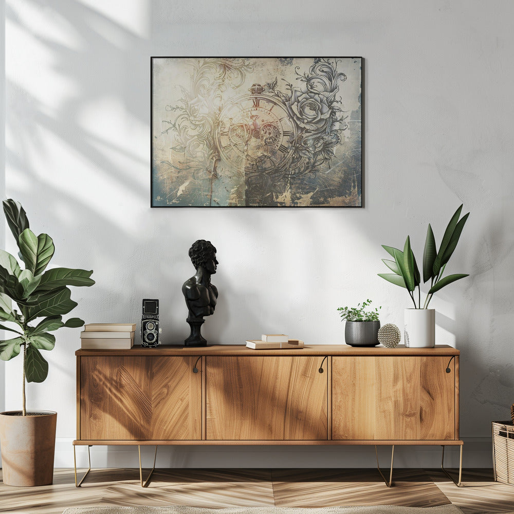 Poster - Surreal Fable Abstract Art Illustration Wallart 032