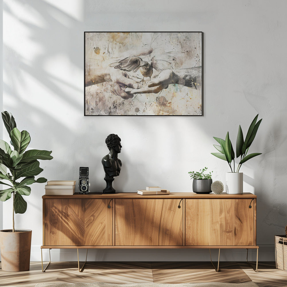 Poster - Surreal Fable Abstract Art Illustration Wallart 057