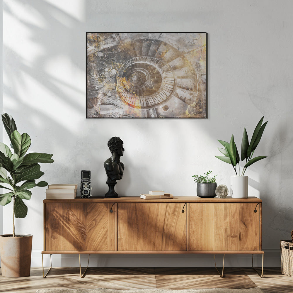 Poster - Surreal Fable Abstract Art Illustration Wallart 101