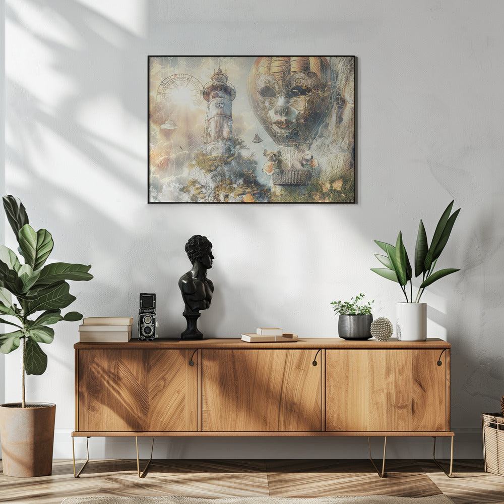 Poster - Surreal Fable Abstract Art Illustration Wallart 111