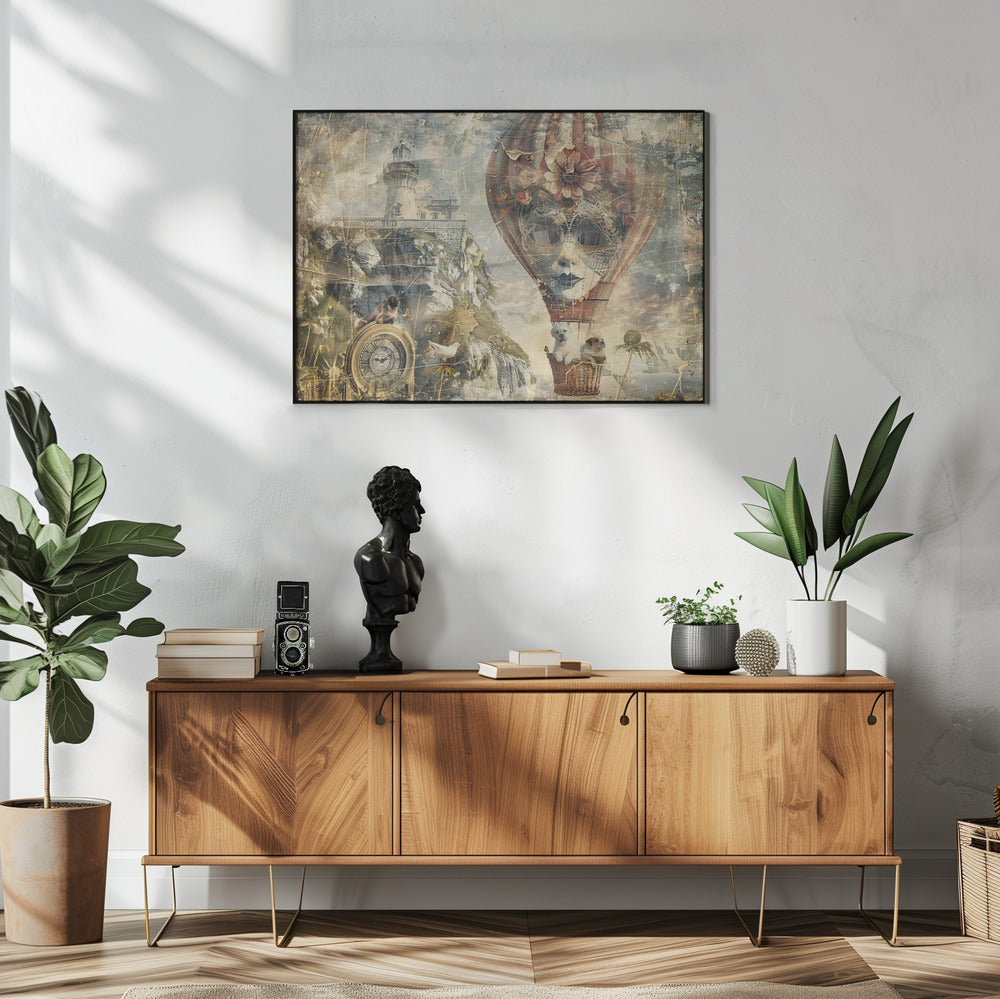 Poster - Surreal Fable Abstract Art Illustration Wallart 112