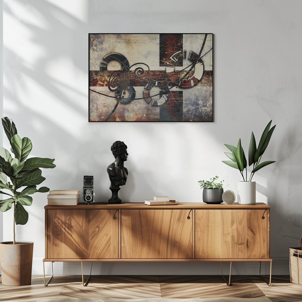 Plakat - Abstraction Art   Stylish 29