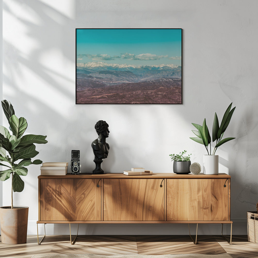 Plakat - Mountain Snow 05 - Admen.dk