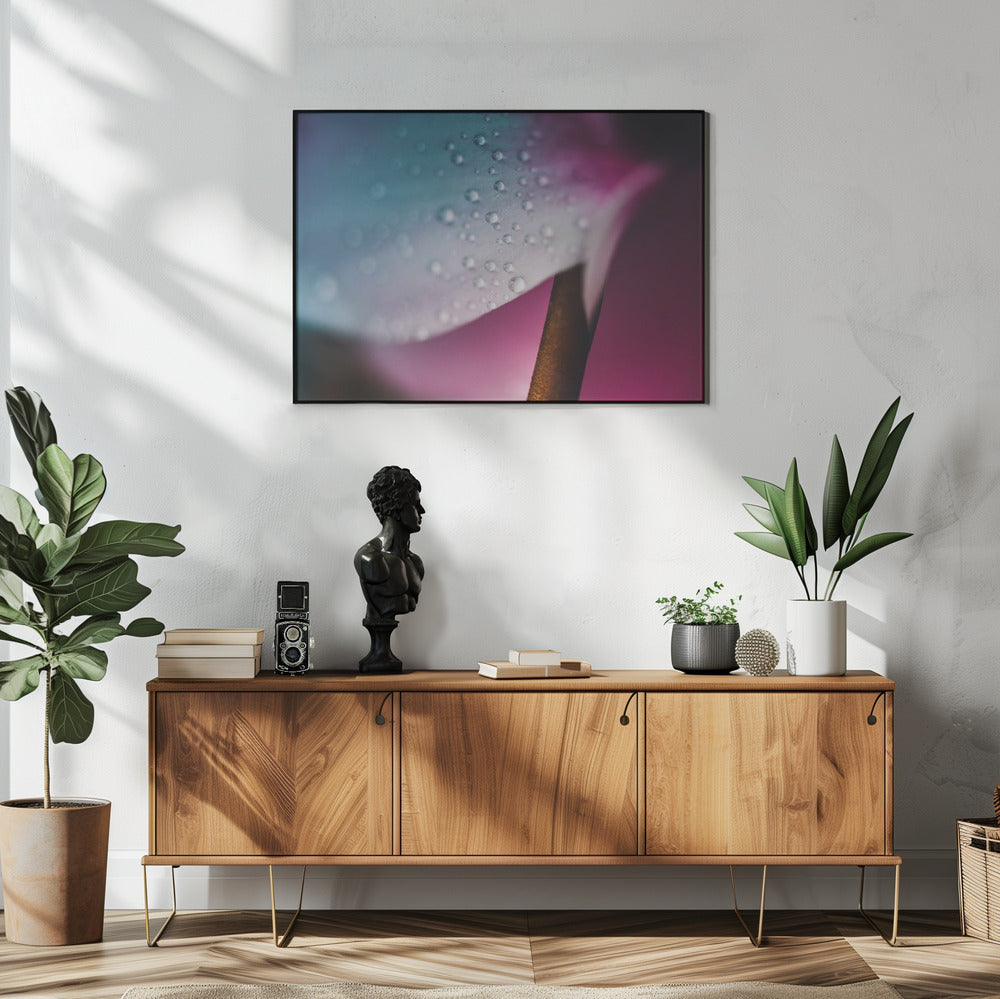 Plakat - Pink Flowers 011 - Admen.dk