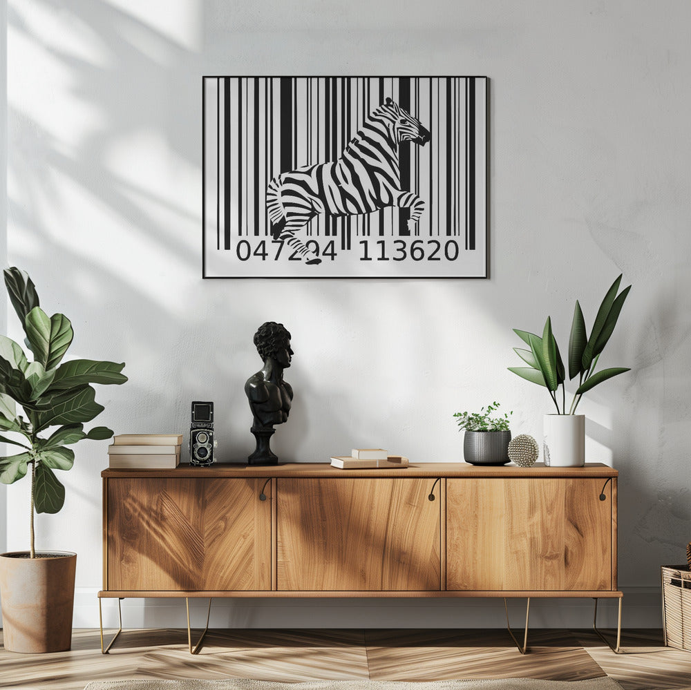 Plakat - Zebra 7
