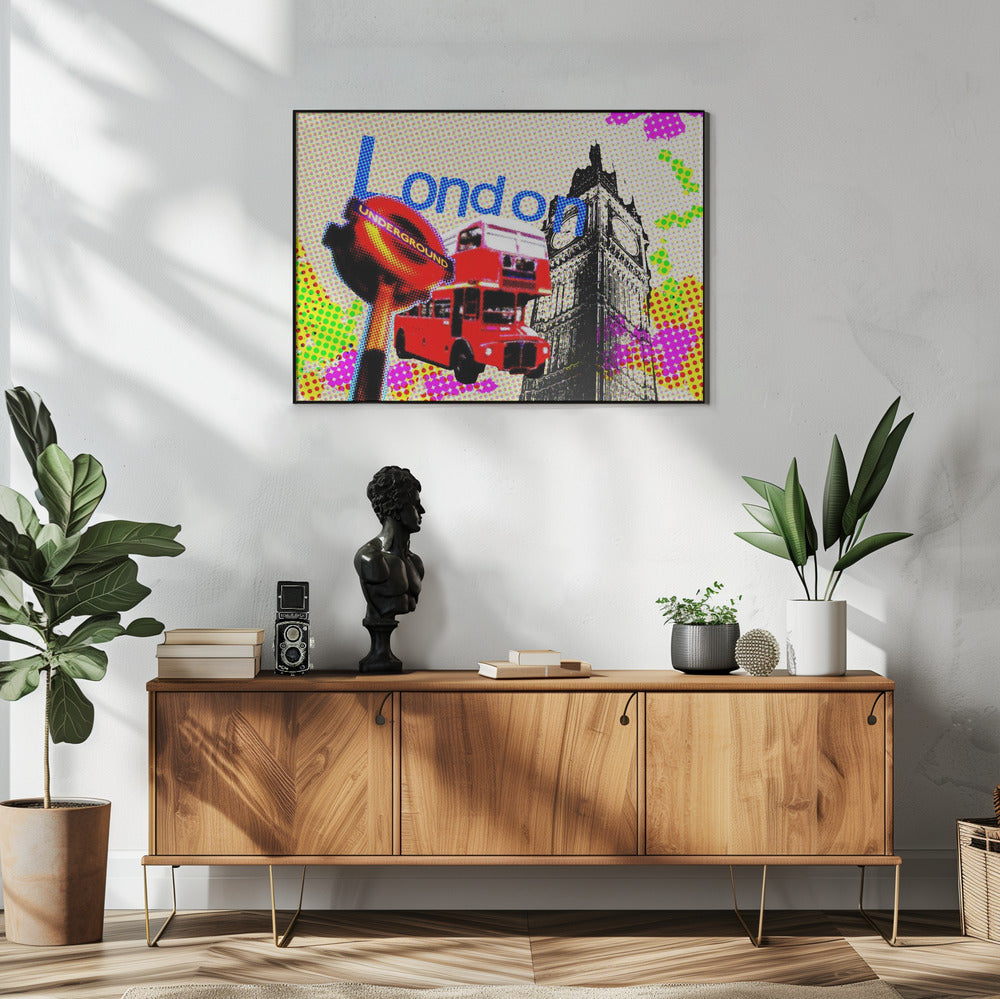 Plakat - Abstract 90s 8
