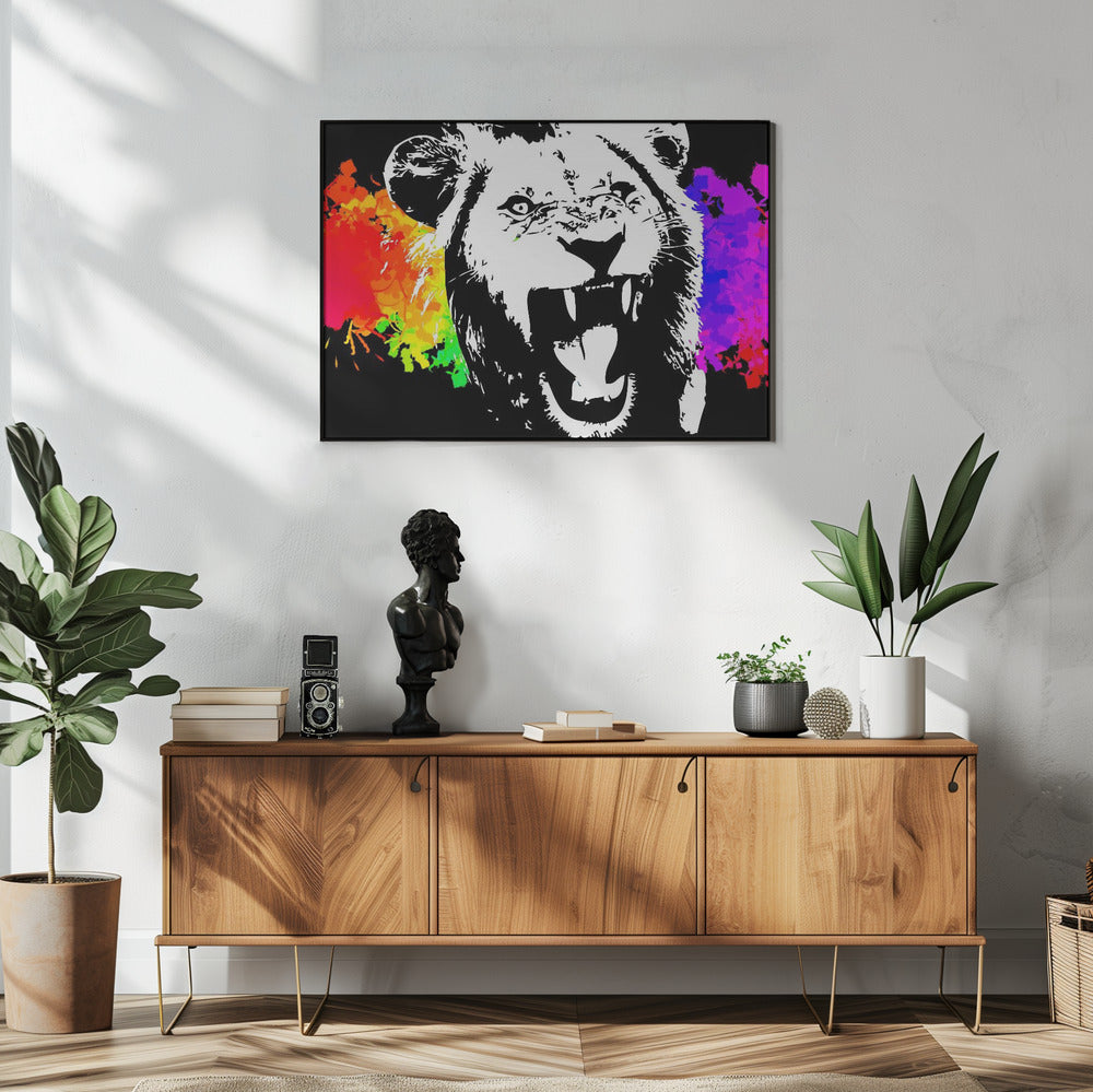 Plakat - Lion 90s 18